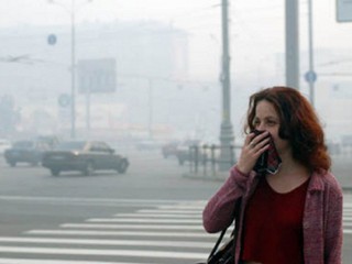 Из-за пожаров в Киеве воздух загрязнен выше допустимых норм