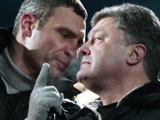Виталий Кличко и Петр Порошенко