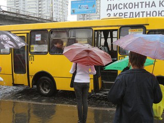 Киевская власть хочет ликвидировать маршрутные такси