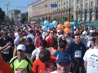 Киев готовится к марафону