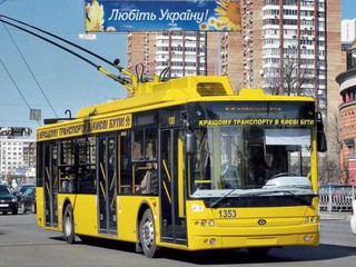 Новый маршрут троллейбуса расчитан на разгрузку центра Киева 