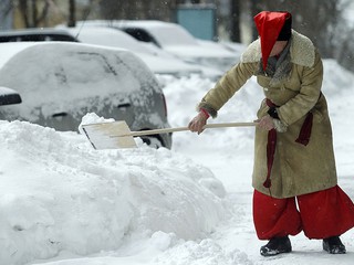 За неубранный снег в Киеве штрафуют