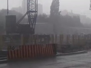 В Киеве пошёл дождь 
