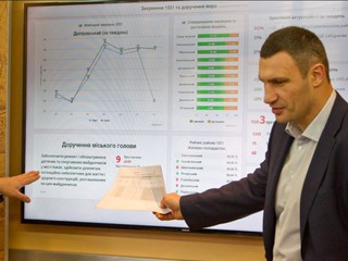 Виталий Кличко в электронном кабинете