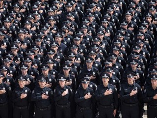 В Киеве нехватка полицейских