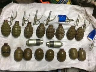 Оружия обнаружили в Киеве немало