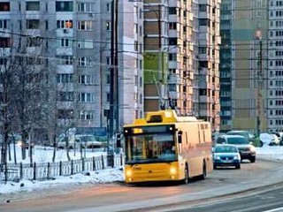 Водитель киевского троллейбуса спровоцировал давку