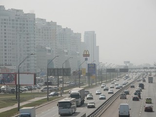 Воздух в Киеве загрязнен 