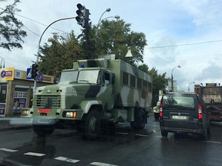 Военные автозаки в Киеве