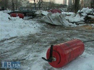 В Киеве во время пожара заживо сгорел человек