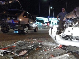 В Киеве ночью произошла авария