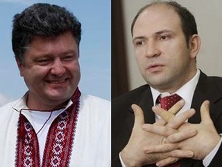 Пётр Порошенко и Лев Парцхаладзе