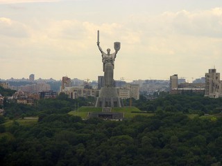 Киев с высоты птичьего полёта 