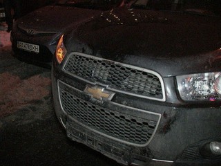 Внедорожник Chevrolet сбил двух пешеходов на пешеходном переходе