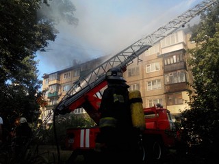 Пожар жилового дома удалось потушить