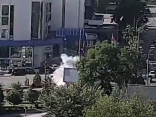 Взрыв Mercedes в Киеве 