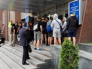 Азов блокирует офис Киевгорстроя