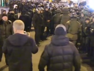 Столкновения на Майдане с полицией