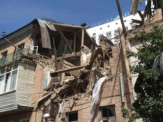 В Киеве взорвался дом