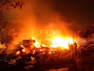 В Одессе сгорели дети - место трагедии
