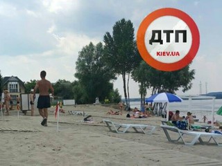 Пляж возле метро Славутич могут застроить 