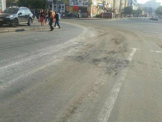 В Киевавтодоре не довольны разрушением дорог