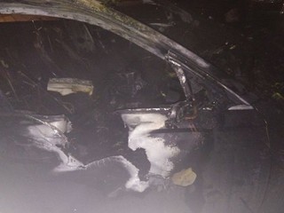 В Киеве горят авто