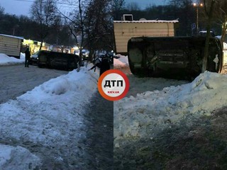 В Голосеевском районе случилось ДТП