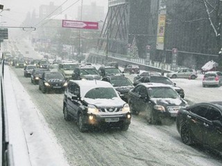В снегопад фур в Киеве не будет