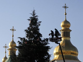 Киев готовится к праздникам 