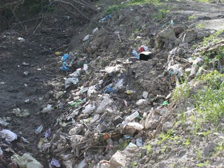 Куча мусора в центре Киева