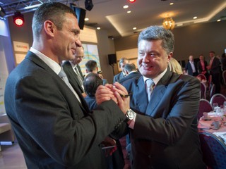 Виталий Кличко и Пётр Порошенко
