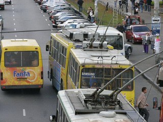 Киев списывает общественный транспорт 