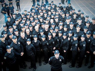 Киевская полиция приступила к работе 