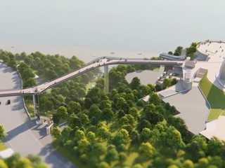 На День Киева откроют 200-метровый мост