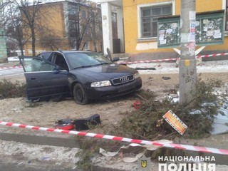 Полиция Киева задержала водителя смертельного ДТП
