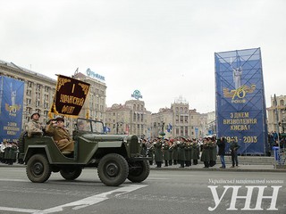 Военный парад на Крещатике