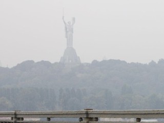 Запах гари в Киеве