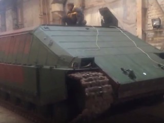 Уникальный танк показали в Киеве