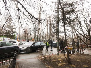 В Днепровском районе застрелили водителя Mercedes