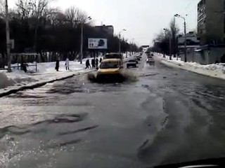 Киев подтопит
