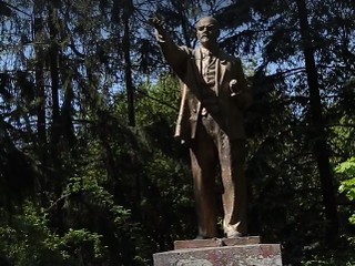 Памятник Владимиру Ленину в Киеве