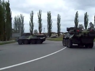 Военная техника под Киевом
