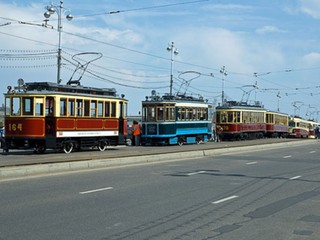 Парад трамваев на Оболони 