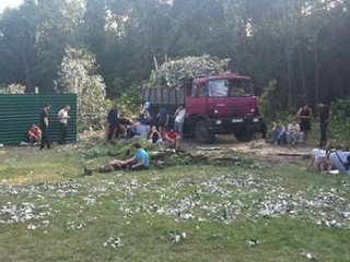 Продолжается уничтожение Голосеевского парка