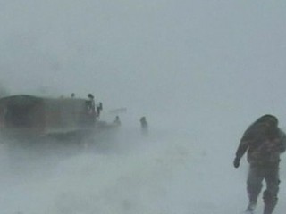 Киев чистят от снега